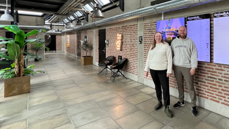 Robotto are loyal tenants in GrowAAL EAST, and they love the environment..