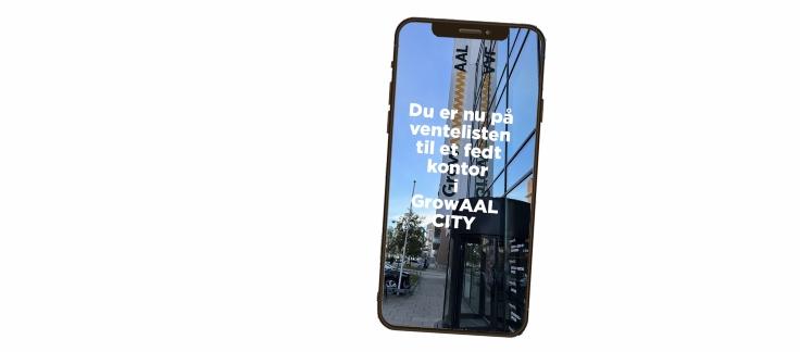 waiting list for an office in growaal city.