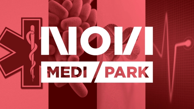 NOVI Medi Park erhvervskontorer ved NAU Aalborg Universitetshospital.
