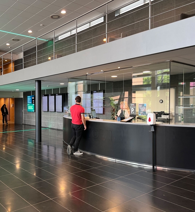 the reception in novi